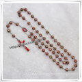 Colours Religious 8mm Plastic Beads Rosary (IO-cr235)